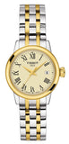 Tissot Classic Dream Lady Gold Dial Two Tone Steel Strap Watch For Women - T129.210.22.263.00 Authentic Buy Shop Now
