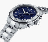 Tissot PR 100 Sport Quartz Chronograph Blue Dial Silver Steel Strap Watch For Men - T101.617.11.041.00 Authentic Buy Shop Now