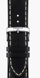 Tissot PR 100 Sport Quartz Chronograph Black Dial Black Leather Strap Watch For Men - T101.617.16.051.00 Authentic Buy Shop Now