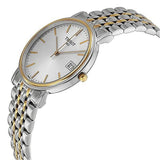 Tissot Desire White Dial Two Tone Mesh Bracelet Two Tone Steel Watch For Men - T52.2.481.31 Authentic Buy Shop Now