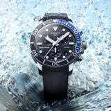 Tissot Seastar 1000 Chronograph Black Dial Black Rubber Strap Watch For Men - T120.417.17.051.02 Authentic Buy Shop Now