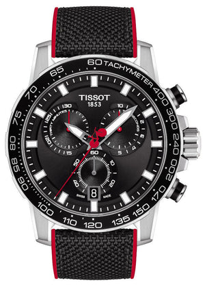 Tissot Supersport Vuelta Special Edition Chrono Black Dial Black Nylon Strap Watch for Men - T125.617.17.051.01 Authentic Buy Shop Now