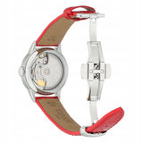 Tissot Chemin Des Tourelles Powermatic 80 Mother of Pearl White Dial Red Leather Strap Watch For Women - T099.207.16.118.00 Authentic Buy Shop Now
