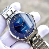 Tissot Chemin Des Tourelles Powermatic 80 Blue Dial Silver Steel Strap Watch for Men - T099.407.11.048.00 Authentic Buy Shop Now