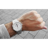 Tissot Carson Premium White Dial Silver Steel Strap Watch For Men - T122.417.11.011.00 Authentic Buy Shop Now
