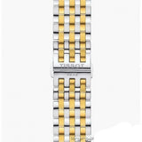 Tissot T Classic Bridgeport Quartz Silver Dial Two Tone Mesh Bracelet Watch For Men - T097.410.22.036.00 Authentic Buy Shop Now