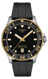 Tissot Seastar 1000 Black Dial Black Rubber Strap Watch For Men - T120.410.27.051.00 Authentic Buy Shop Now