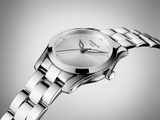 Tissot T Wave Diamonds White Dial Silver Steel Strap Watch For Women - T112.210.11.036.00 Authentic Buy Shop Now