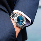 Tudor Royal Automatic Blue Dial Silver Steel Strap Watch for Men - M28600-0005 Authentic Buy Shop Now