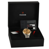 Tudor Style Automatic Gold Dial Two Tone Steel Strap Watch for Men - M12713-0001 Authentic Buy Shop Now