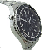 Tag Heuer Aquaracer Caliber 5 Automatic Black Dial Silver Steel Strap Watch for Men - WAK2110.BA0830 Authentic Buy Shop Now