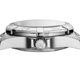 Tag Heuer Aquaracer Quartz Black Dial Silver Steel Strap Watch for Women - WBD1410.BA0741 Authentic Buy Shop Now