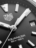 Tag Heuer Aquaracer Quartz Black Dial Silver Steel Strap Watch for Women - WBD1410.BA0741 Authentic Buy Shop Now