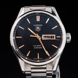 Tag Heuer Carrera Black Dial Watch for Men - WAR201C.BA0723 Authentic Buy Shop Now