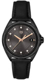 Tag Heuer Formula 1 Quartz Diamonds Black Dial Black Leather Strap Watch for Women - WBJ1317.FC8230 Authentic Buy Shop Now