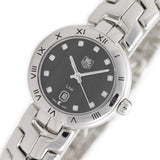 Tag Heuer Link Quartz Diamonds Black Dial Silver Steel Strap Watch for Women - WAT1410.BA0954 Authentic Buy Shop Now