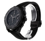 Tag Heuer Aquaracer Automatic Chronograph Special Edition Titanium Grey Dial Black Leather Strap Watch for Men - CAY218B.FC6370 Authentic Buy Shop Now