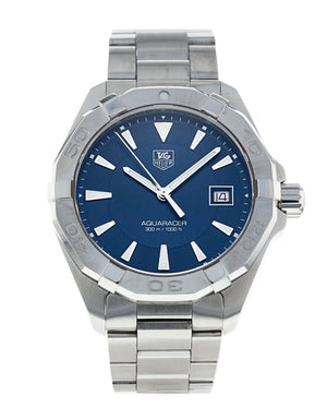 Tag Heuer Aquaracer Blue Dial Watch for Men - WAY1112.BA0928 Authentic Buy Shop Now