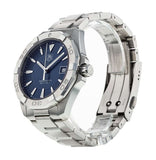 Tag Heuer Aquaracer Quartz Blue Dial Silver Steel Strap Watch for Men - WAY1112.BA0928 Authentic Buy Shop Now