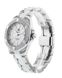 Tag Heuer Aquaracer Diamonds White Dial Two Tone Steel Strap Watch for Women - WAY131F.BA0914 Authentic Buy Shop Now