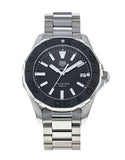 Tag Heuer Aquaracer Quartz Black Dial Silver Steel Strap Watch for Women - WAY131K.BA0748 Authentic Buy Shop Now