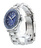 Tag Heuer Aquaracer Diamonds Blue Dial Silver Steel Strap Watch for Women - WAY131L.BA0748 Authentic Buy Shop Now