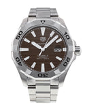 Tag Heuer Aquaracer Sunray Brown Dial Watch for Men - WAY2018.BA0927 Authentic Buy Shop Now