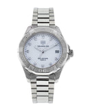 Tag Heuer Aquaracer White Mother of Pearl Dial Watch for Women - WBD1314.BA0740 Authentic Buy Shop Now