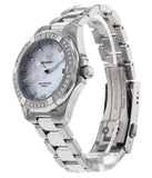 Tag Heuer Aquaracer Diamonds White Mother of Pearl Dial Silver Steel Strap Watch for Women - WBD1315.BA0740 Authentic Buy Shop Now