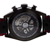 Tag Heuer Autavia Chronometer Flyback Chronograph Black Dial Black Leather Strap Watch for Men - CBE511C.FC8280 Authentic Buy Shop Now