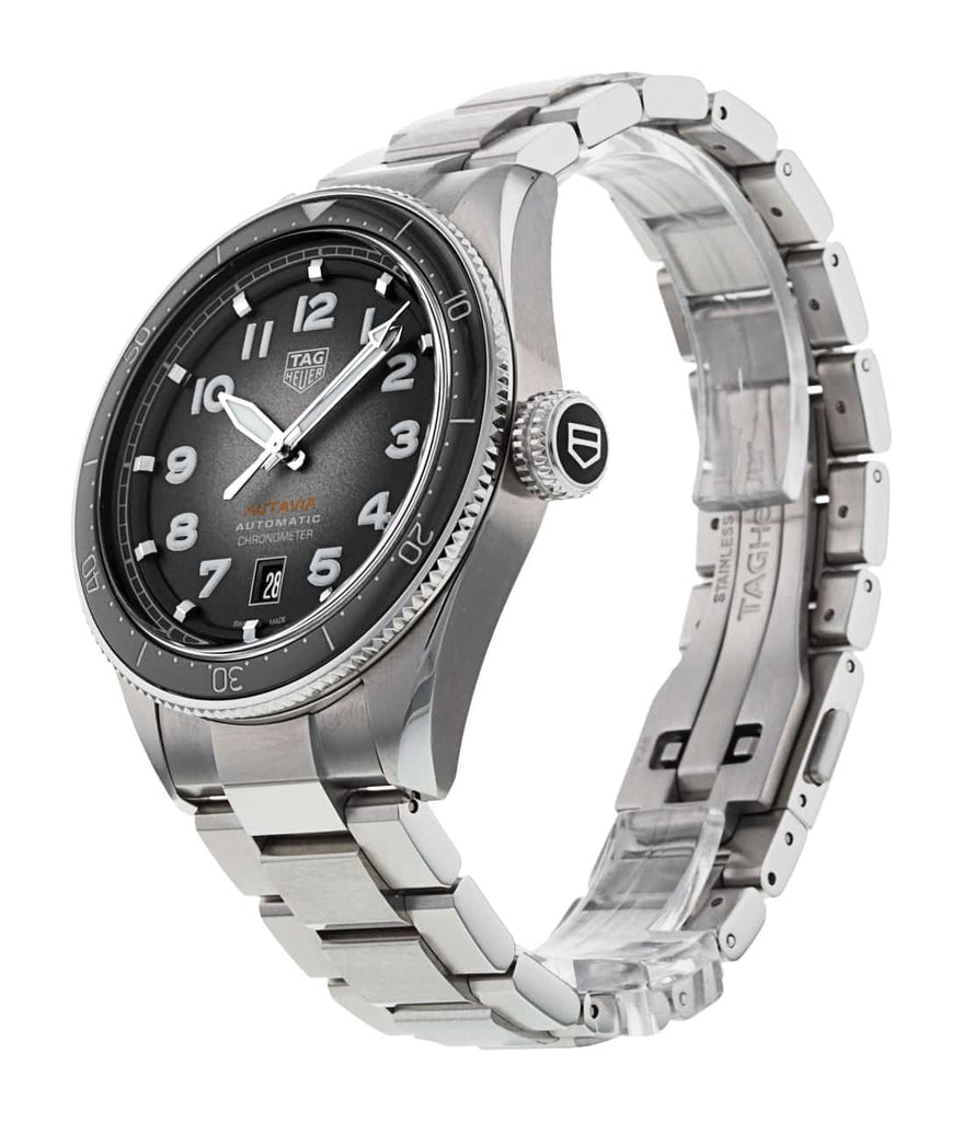 Tag Heuer Autavia Grey Dial Watch for Men - WBE5114.EB0173 Authentic Buy Shop Now