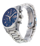 Tag Heuer Carrera Automatic Chronograph Blue Dial Silver Steel Strap Watch for Men - CBK2115.BA0715 Authentic Buy Shop Now