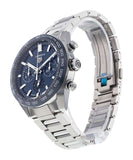 Tag Heuer Carrera Chronograph Blue Dial Silver Steel Strap Watch for Men - CBN2A1A.BA0643 Authentic Buy Shop Now
