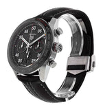 Tag Heuer Carrera Porsche Chronograph Special Edition Black Dial Black Leather Strap Watch for Men - CBN2A1F.FC6492 Authentic Buy Shop Now
