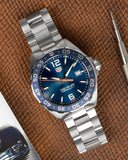 Tag Heuer Formula 1 Quartz Blue Dial Silver Steel Strap Watch for Men - WAZ1010.BA0842 Authentic Buy Shop Now