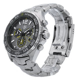 Tag Heuer Formula 1 Ayrton Senna Special Edition Grey Dial Silver Steel Strap Watch for Men - CAZ101AF.BA0637 Authentic Buy Shop Now