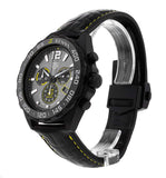 Tag Heuer Formula 1 Chronograph Senna Black Dial Black Leather Strap Watch for Men - CAZ101AJ.FC6487 Authentic Buy Shop Now