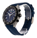 Tag Heuer Formula 1 Chronograph Blue Dial Blue Rubber Strap Watch for Men - CAZ101AV.FT8077 Authentic Buy Shop Now