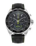 Tag Heuer Formula 1 Aston Martin Black Dial Black Leather Strap Watch for Men - CAZ101P.FC8245 Authentic Buy Shop Now