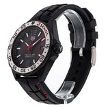Tag Heuer Formula 1 Senna Special Edition Black Dial Two Tone Rubber Strap Watch for Men - WAZ1014.FT8027 Authentic Buy Shop Now