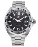Tag Heuer Formula 1 Black Dial Silver Steel Strap Watch for Men - WAZ1112.BA0875 Authentic Buy Shop Now