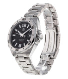 Tag Heuer Formula 1 Automatic Black Dial Silver Steel Strap Watch for Men - WAZ2113.BA0875 Authentic Buy Shop Now