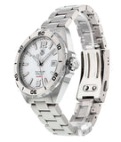 Tag Heuer Formula 1 Calibre 5 Automatic White Dial Silver Steel Strap Watch for Men - WAZ2114.BA0875 Authentic Buy Shop Now