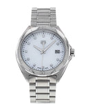 Tag Heuer Formula 1 White Mother of Pearl Dial Silver Steel Strap Watch for Women - WBJ1319.BA0666 Authentic Buy Shop Now