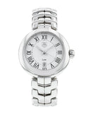 Tag Heuer Link Roman Numeral Silver Dial Silver Steel Strap Watch for Women - WAT1416.BA0954 Authentic Buy Shop Now