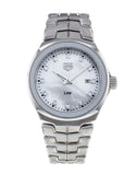 Tag Heuer Link Quartz Diamonds Mother of Pearl Dial Silver Steel Strap Watch for Women - WBC1312.BA0600 Authentic Buy Shop Now