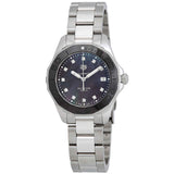 Tag Heuer Aquaracer Quartz Black Dial Silver Steel Strap Watch for Women - WAY131M.BA0748 Authentic Buy Shop Now