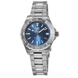 Tag Heuer Aquaracer Quartz Blue Dial Silver Steel Strap Watch for Women - WBD1312.BA0740 Authentic Buy Shop Now