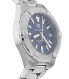 Tag Heuer Aquaracer Quartz Blue Dial Silver Steel Strap Watch for Women - WBD1312.BA0740 Authentic Buy Shop Now