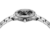 Tag Heuer Aquaracer Professional 200 Quartz Black Dial Silver Steel Strap Watch for Women - WBP1410.BA0622 Authentic Buy Shop Now
